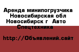 Аренда минипогрузчика - Новосибирская обл., Новосибирск г. Авто » Спецтехника   